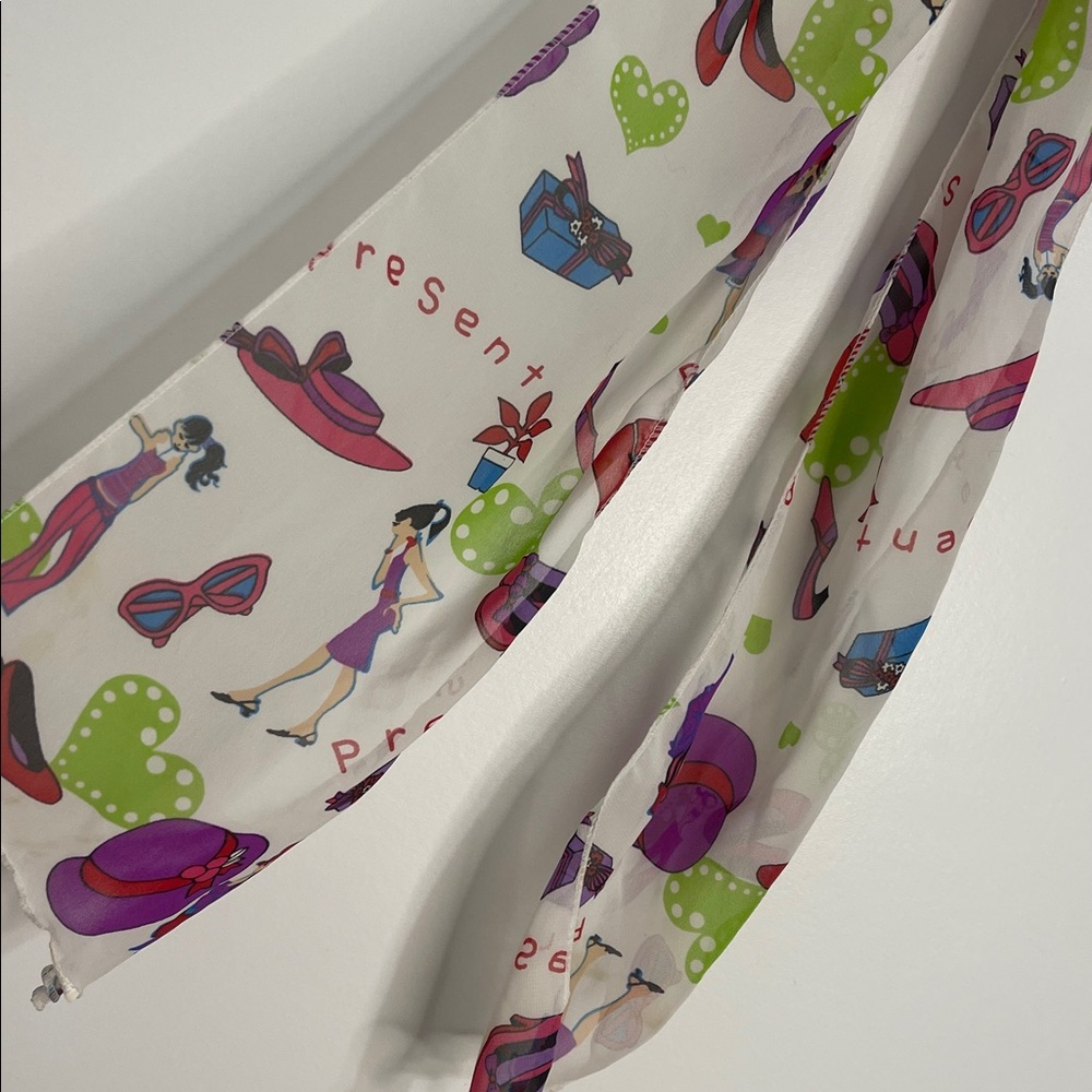 Colorful Patterned Scarf